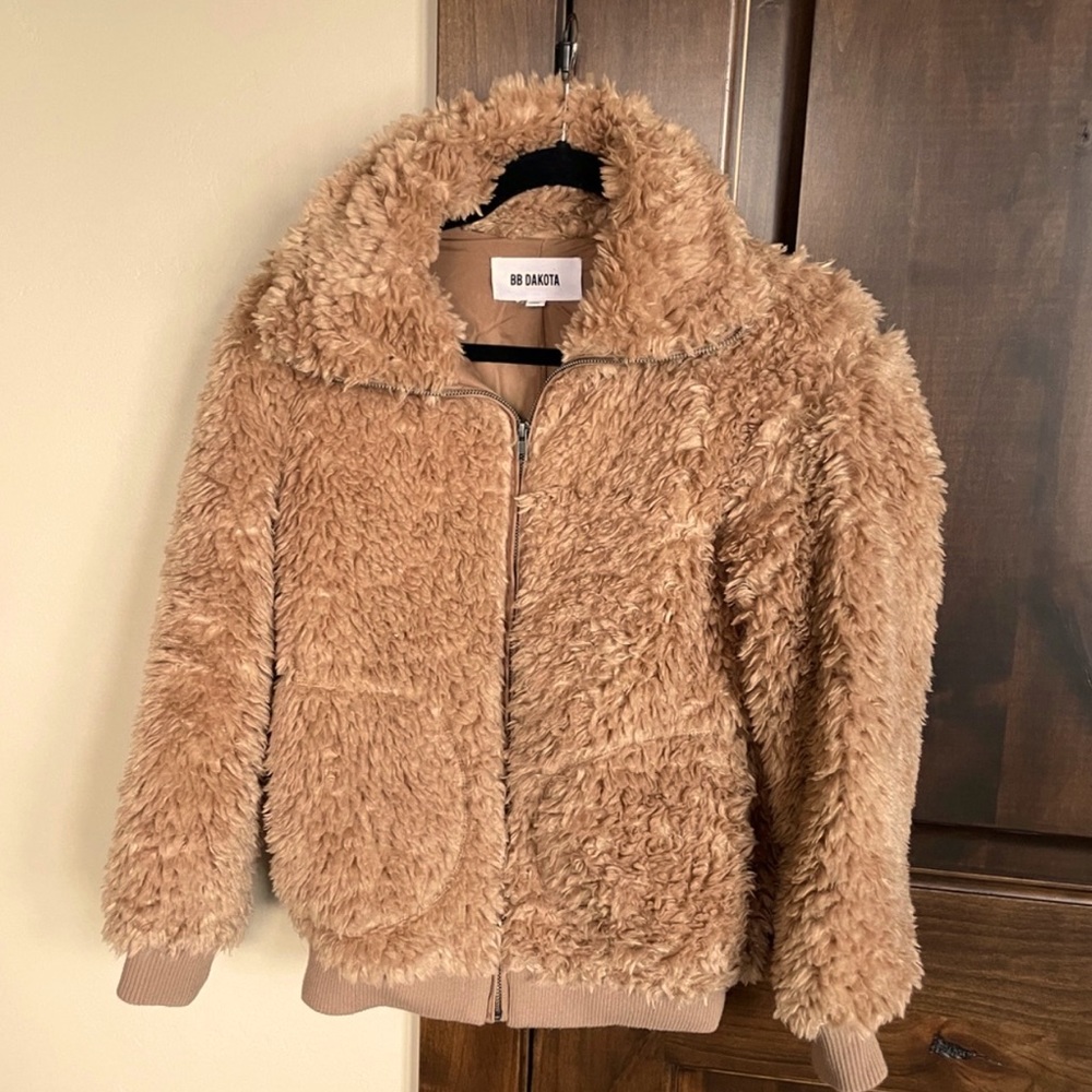 BB Dakota Teddy Bomber Jacket